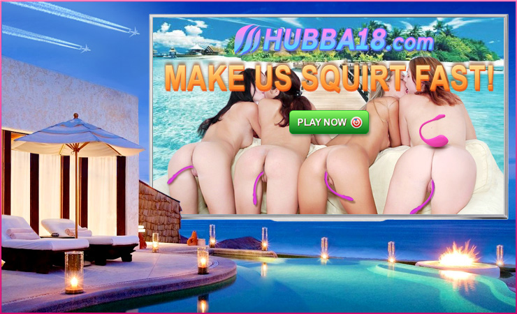 HUBBA18.com - TAKE FULL CONTROL OF CAM GIRLS CUM FAST WET ORGASM WITH LOVENSE LUSH TOY LIVE landing cam sluts front